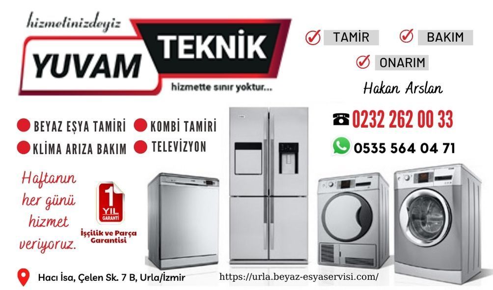 Buca Çamlık Çamaşır Makinası Tamircisi -Servisi