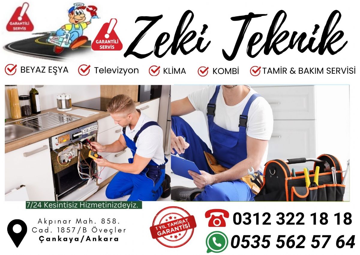 Öveçler Beyaz Eşya Servisi