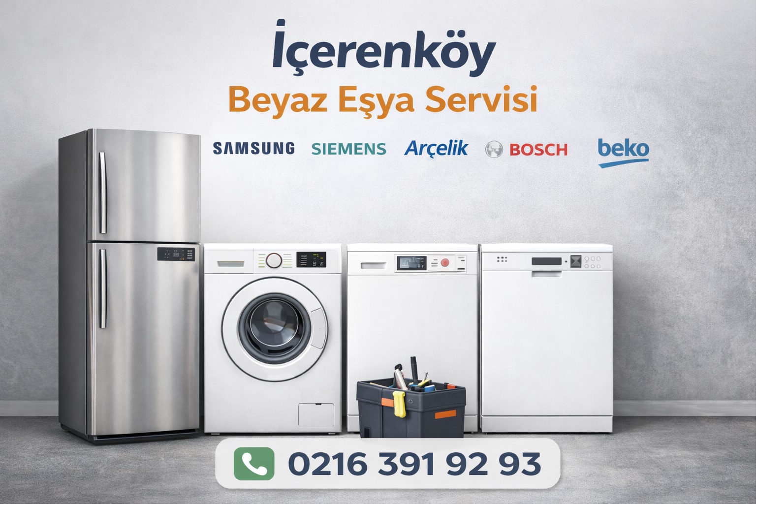 İçerenköy Beyaz Eşya Servisi