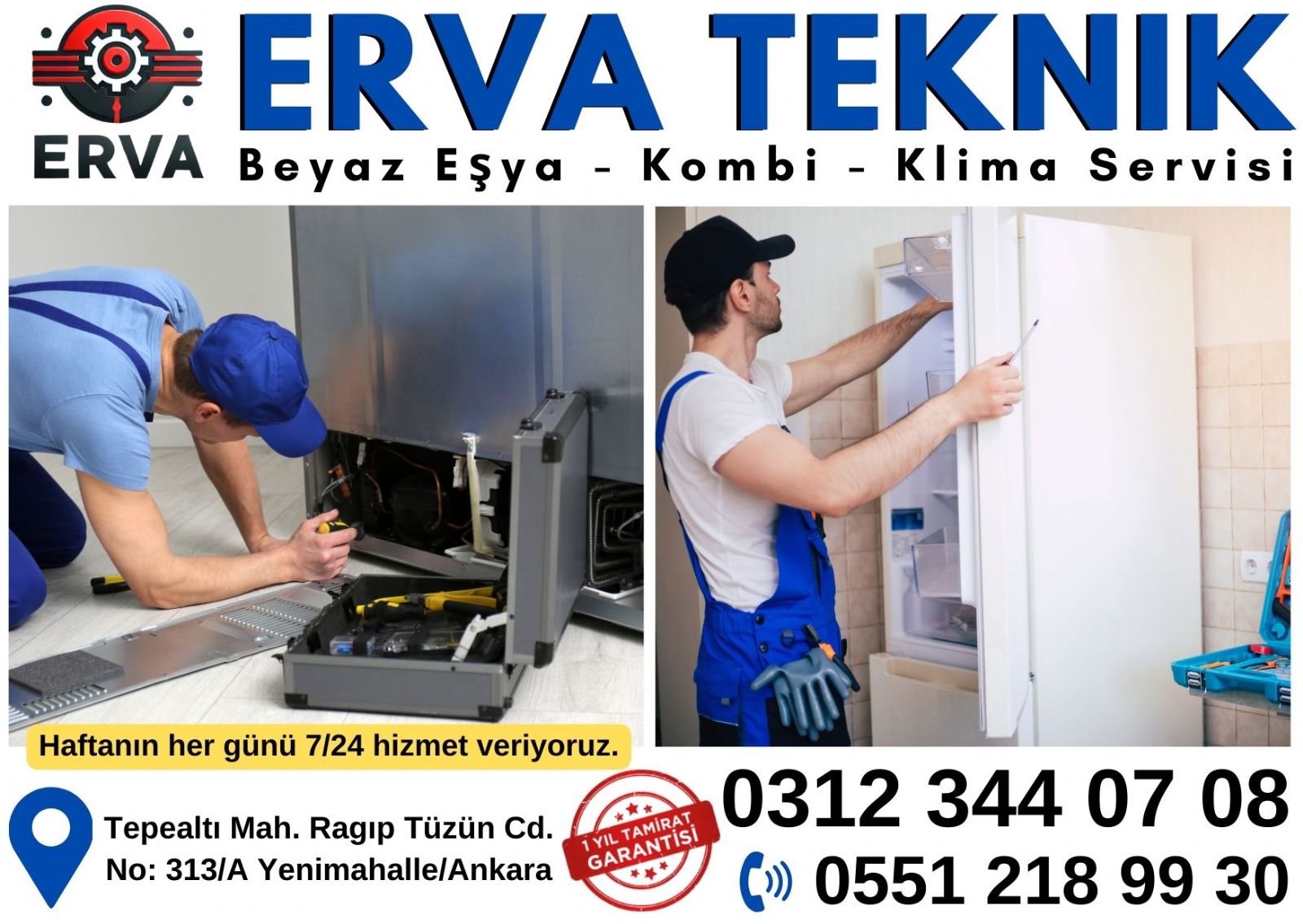Şentepe Beyaz Eşya Servisi