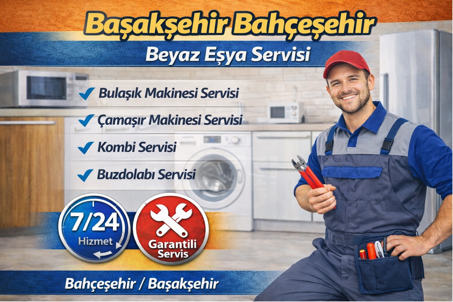 Başakşehir Bahçeşehir Beyaz Eşya Servisi