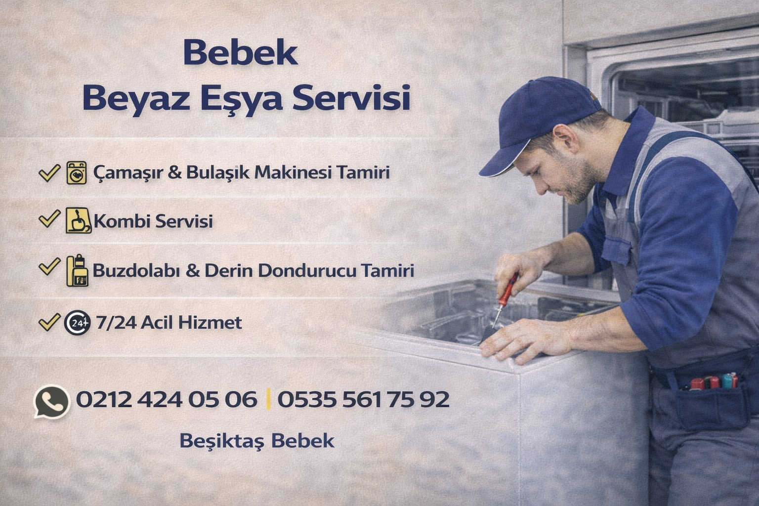 Bebek Beyaz Eşya Servisi