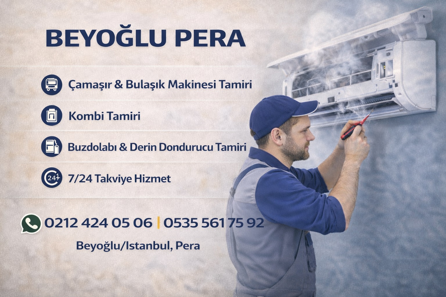 Beyoğlu Pera Beyaz Eşya Servisi