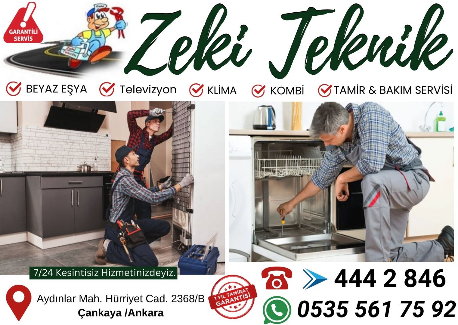 Dikmen Beyaz Eşya Servisi 