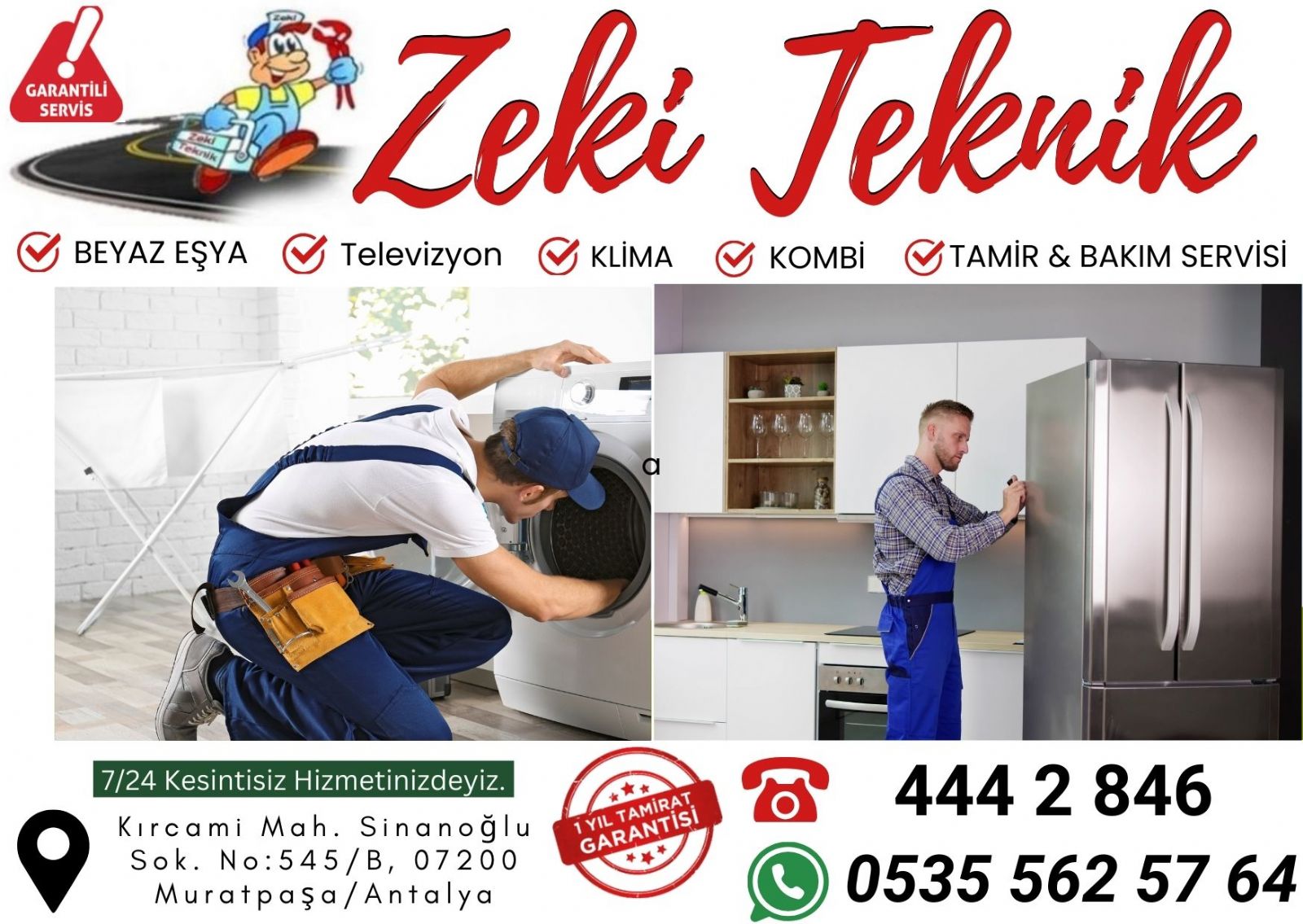 Kırcami Beyaz Eşya Servisi