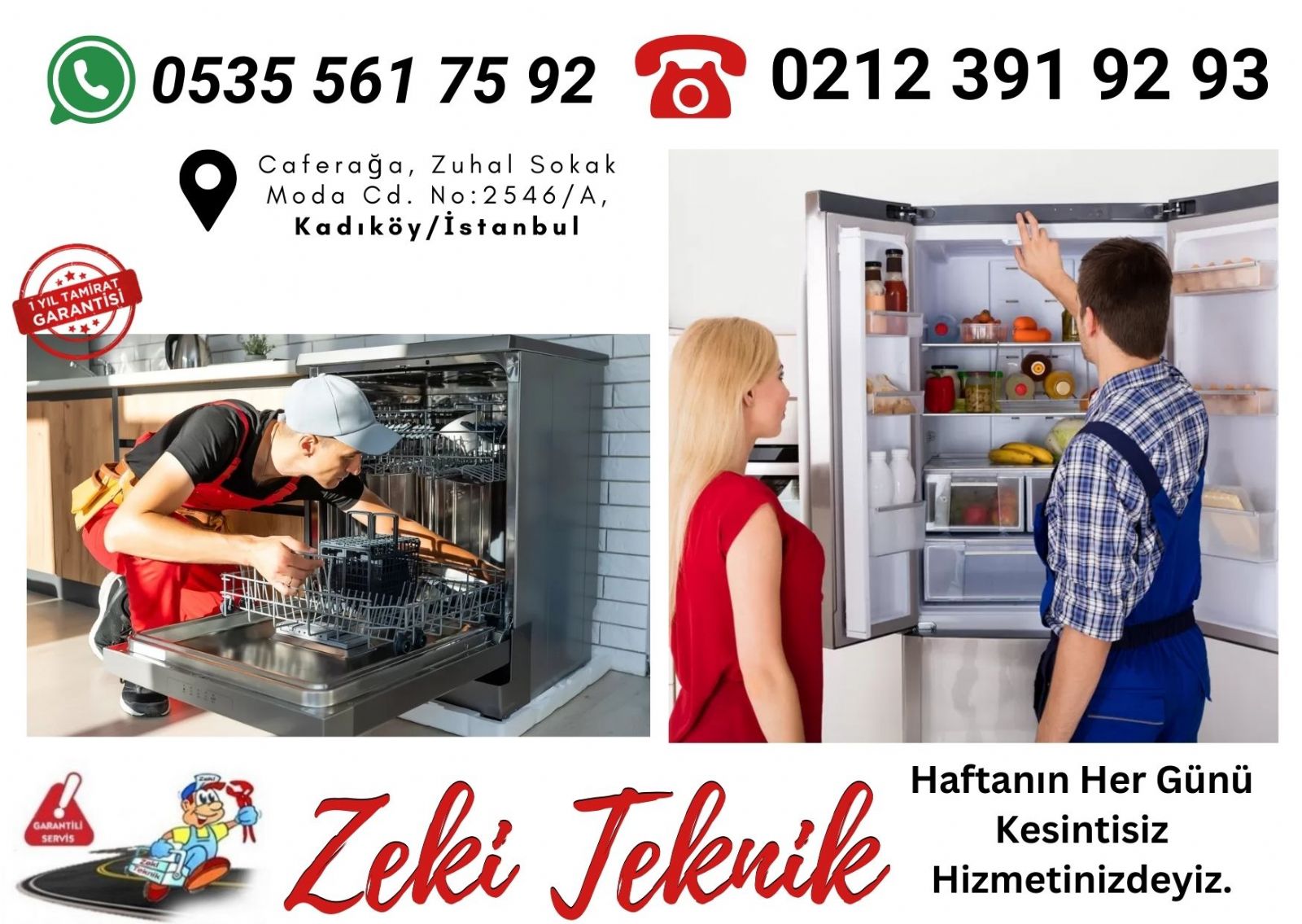 Kadıköy Beyaz Eşya Servisi 