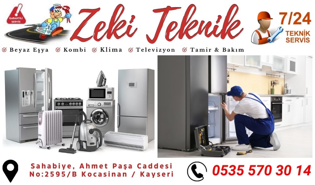 Kayseri Kocasinan Beyaz Eşya Servisi