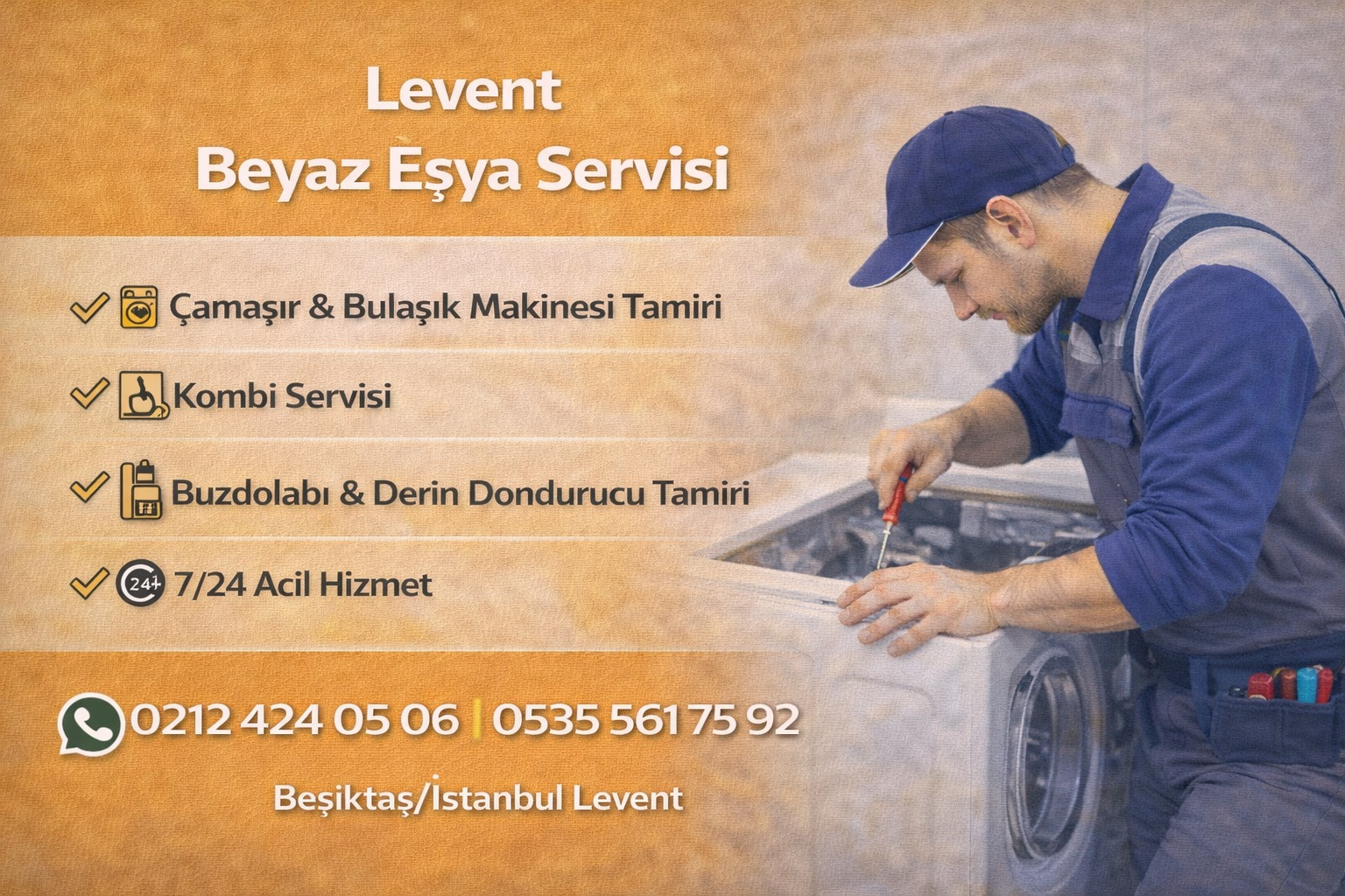 Levent Beyaz Eşya Servisi