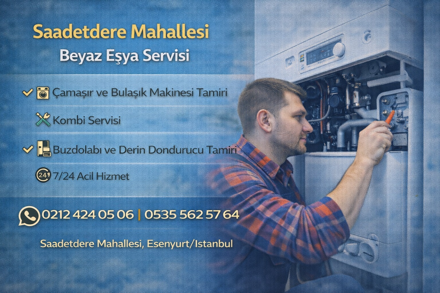 Esenyurt Saadetdere Beyaz Eşya Servisi