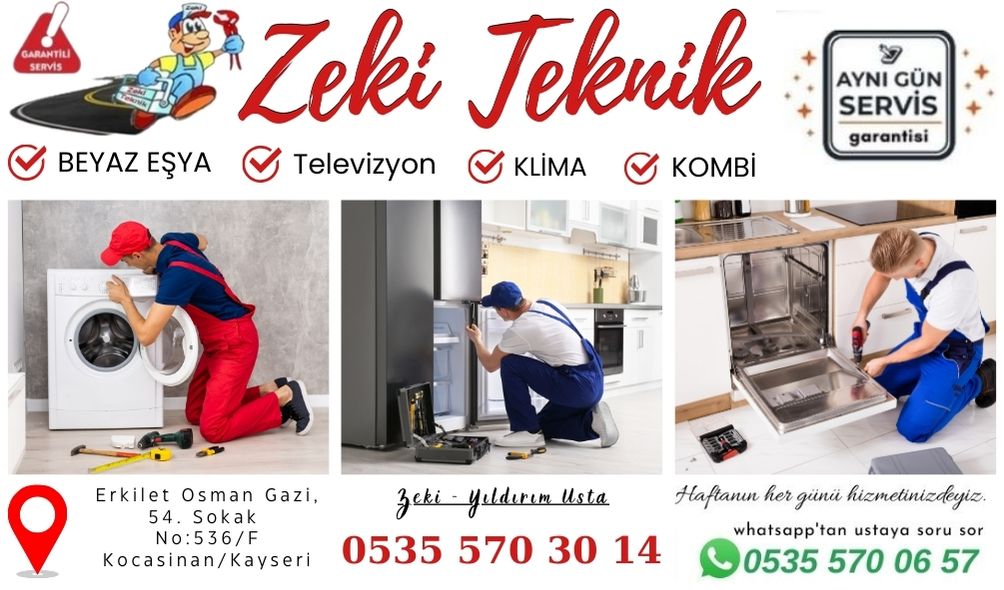 Kayseri Beyaz Eşya Servisi
