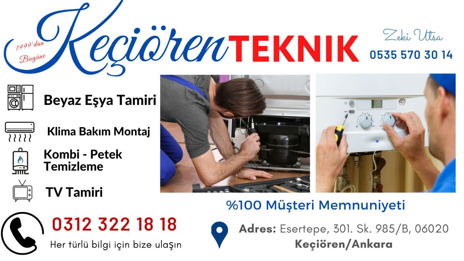 Keçiören Beyaz Eşya Servisi, 