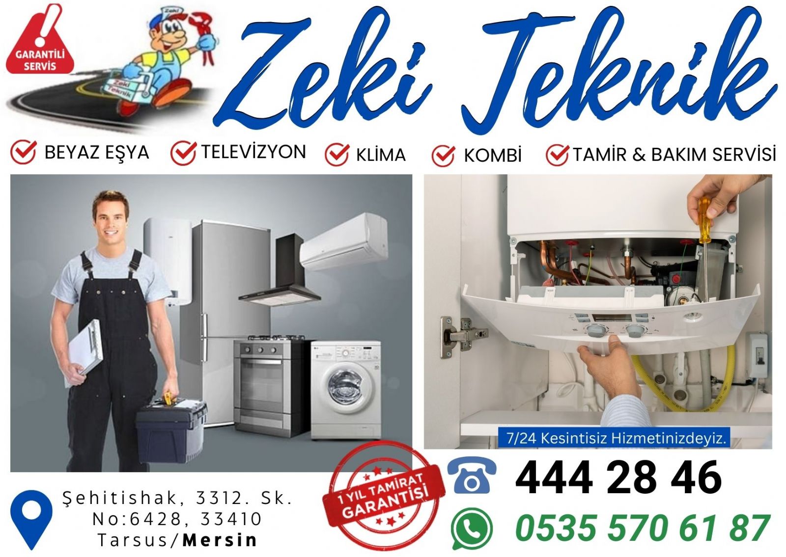 Tarsus Beyaz Eşya Servisi